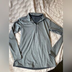 Nike Dri-Fit Gray Half-Zip Pullover